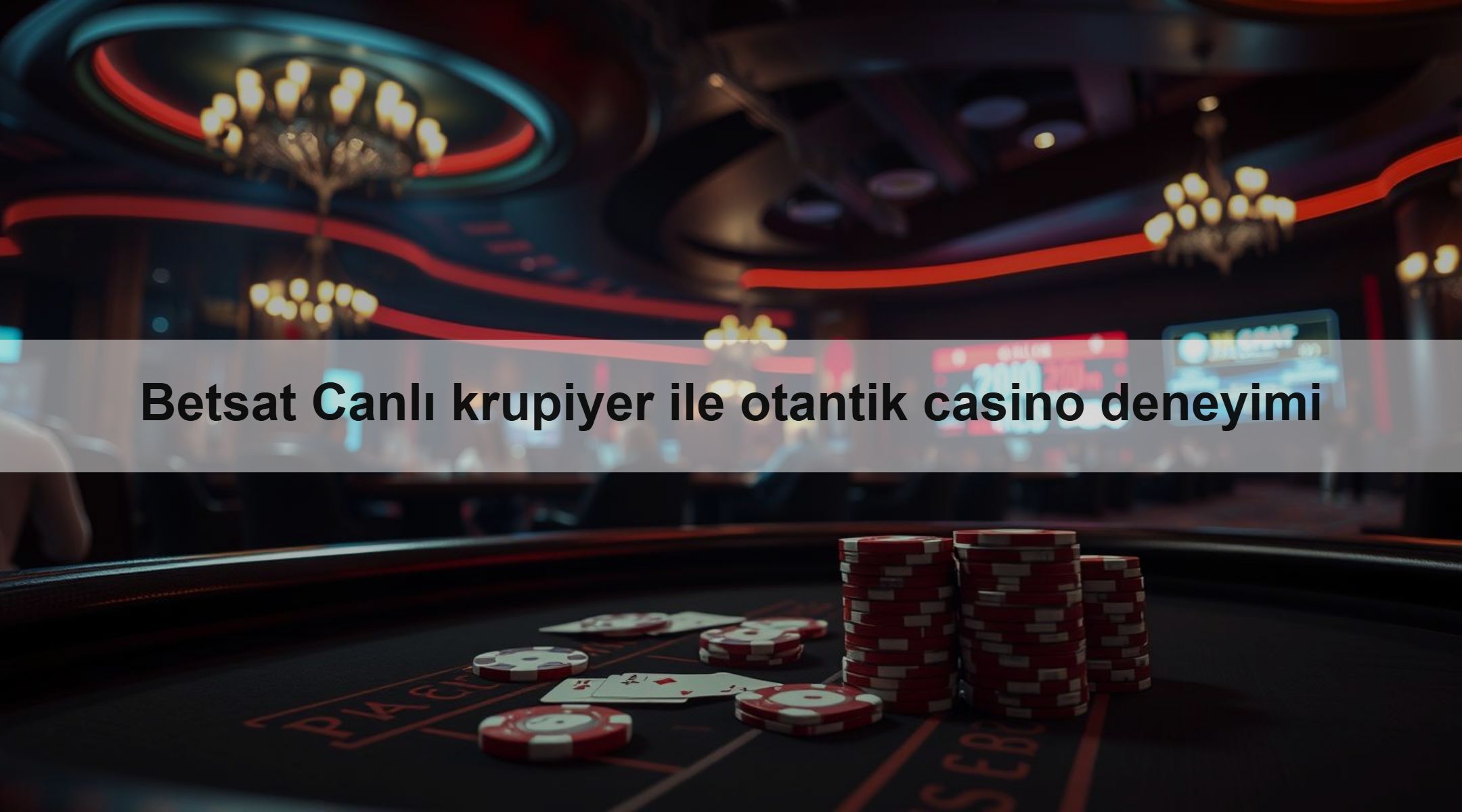 Betsat Canlı krupiyer ile otantik casino deneyimi